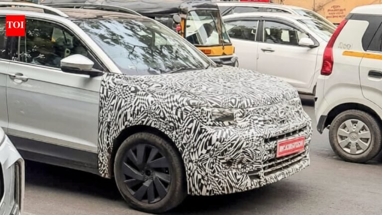 2026 Volkswagen Taigun facelift spied testing: Design changes, specs & more