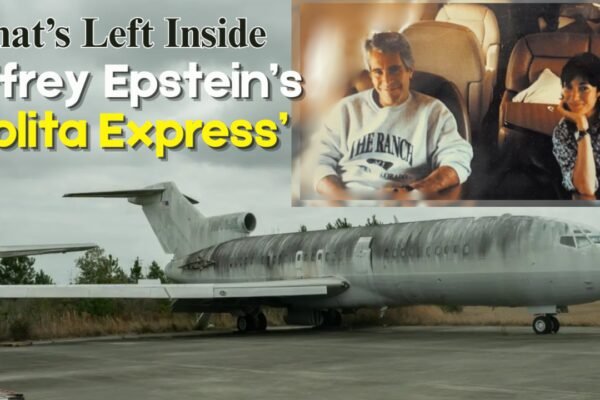 Abandoned and decaying Whats left inside Jeffrey Epsteins ‘Lolita Express