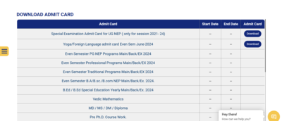 ccsu admit card 2026