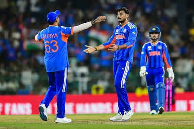 colombo sri lanka feb 15 ani india39s axar patel with skipper suryakumar y