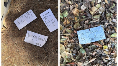 indian origin man in melbourne receives racist notes in his yard asking him to go back to india photo newscomau