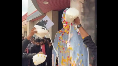 the old video of pawan kalyan fans celebrating his film release in a theater in the us triggers fresh row and anti india hate