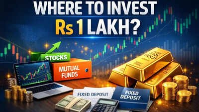 where to invest rs 1 lakh