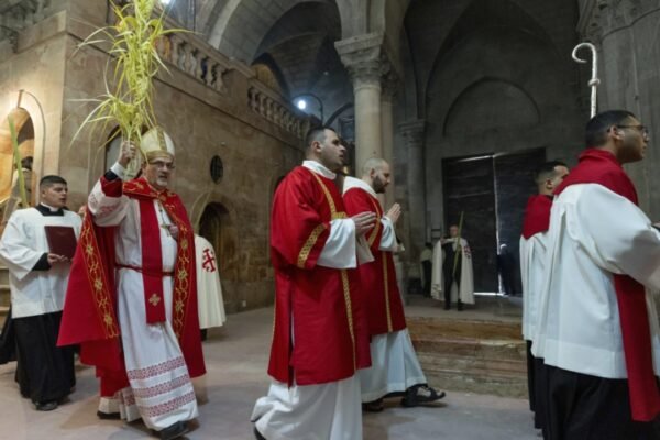 Israel blocks senior Catholic leaders from Jerusalem church on Palm