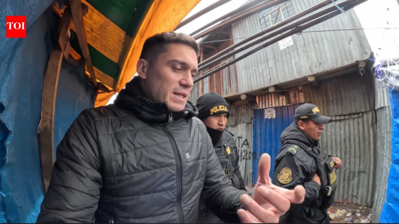 Man visits ‘hell on Earth gold town in worlds highest