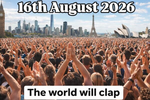 World Clap Day ‘Imagine the entire planet clapping together at