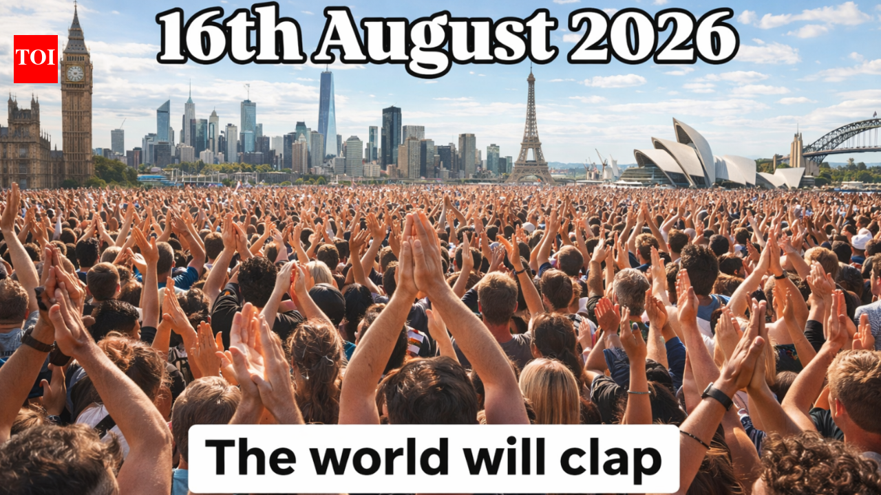 World Clap Day ‘Imagine the entire planet clapping together at