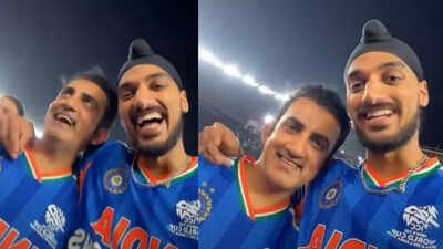 gautam gambhir and arshdeep singh