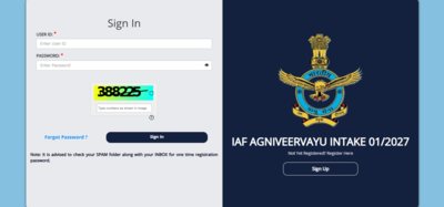 indian air force re opens application for agniveer vayu intake 012027