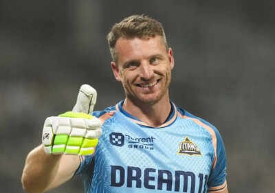 kolkata gujarat titans39 jos buttler before the start of an indian premier leagu