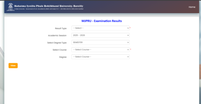 mjpru result 2026