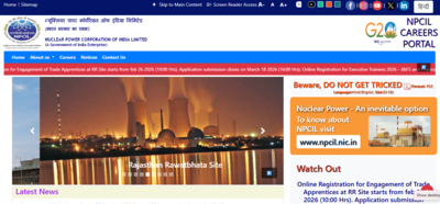 npcil trade apprentice recruitment 2026 ends today