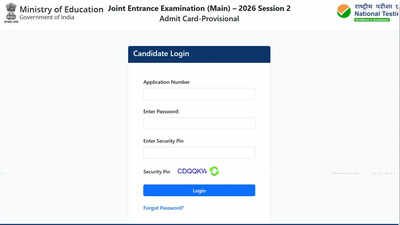 nta issues jee main session 2 admit card for april