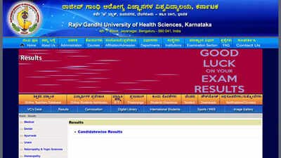 rguhs ems result 2026 declared online for mbbs bpharma and bsc nursing courses