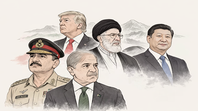 asim munir shehbaz sharif mojtaba khamenie donald trump xi jinpinggenerative ai image
