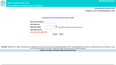cbse class 10 result 2026 out check how to calculate percentage from cgpa