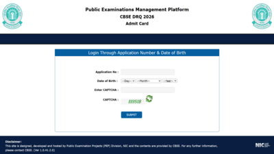 cbse drq tier ii exam 2026 admit card