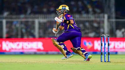kolkata apr 02 ani kolkata knight riders39 skipper ajinkya rahane plays a sho