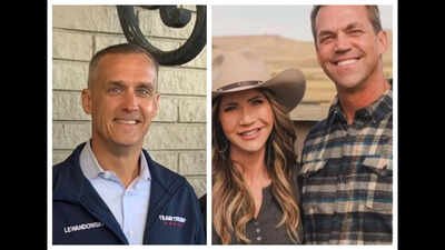 kristi noems husband byron noem apparently spoke about his wifes alleged affair with corey lewandowski left to online models