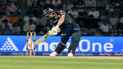 new delhi apr 08 ani gujarat titans39 jos buttler plays a shot during the ind