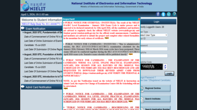 nielit admit card release date postponed 2026