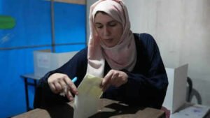 no ballot papers no ink no boxes inside gazas first election in two decades