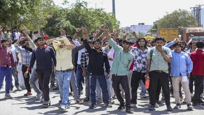 noida worker39s protest