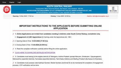 rrc scr opens 2801 act apprentice vacancies