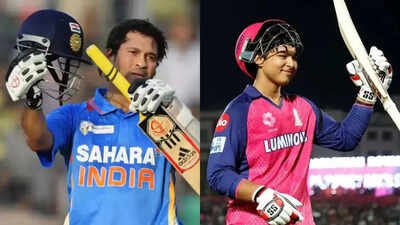 sachin tendulkar and vaibhav sooryavanshi
