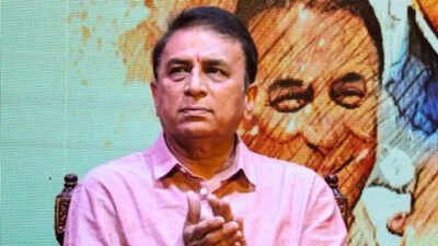 sunil gavaskar pti photo