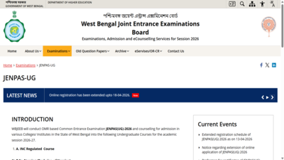 wbjeeb jenpas ug 2026 registration deadline