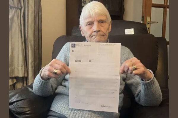 78 year old UK great grandmother left shaken after utility firm mistakenly declares