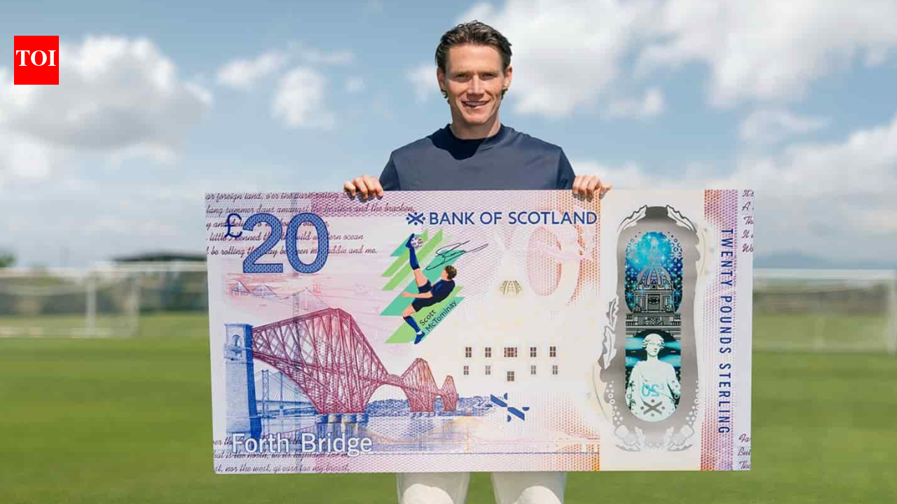 Bank of Scotland puts star player on special 20 note