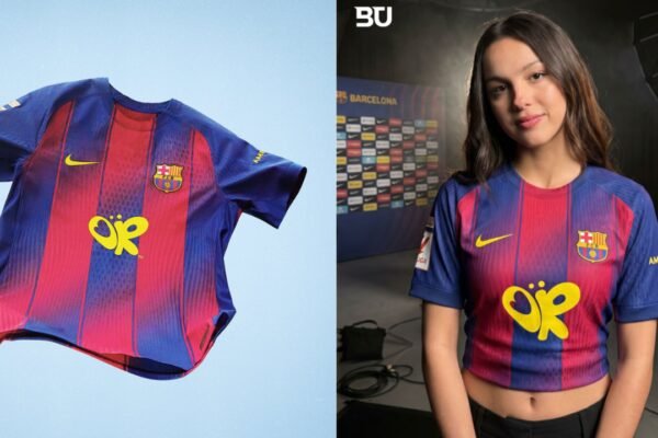 Barcelonas El Clasico kit gets Olivia Rodrigo treatment in Spotify