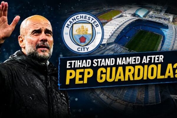 Pep Guardiola responds as Manchester City consider naming new Etihad