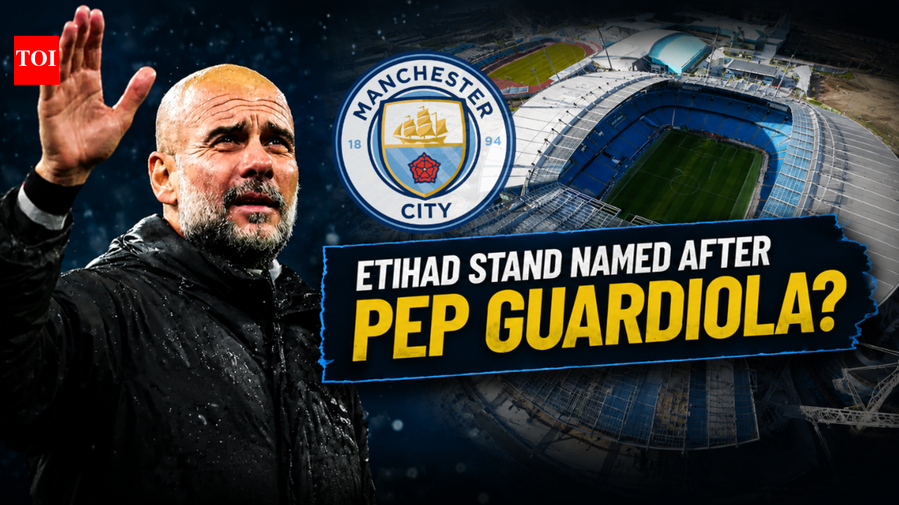 Pep Guardiola responds as Manchester City consider naming new Etihad