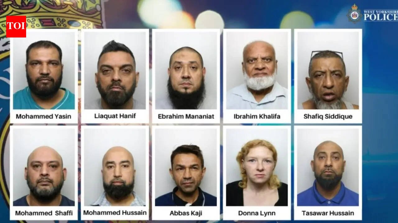 UK grooming case 20 jailed for 277 years over rape