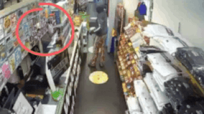 according to footage that surfaced after the incident a masked man entered the store briefly looked around and then pulled out a firearm concealed near his waist before opening fire at close range