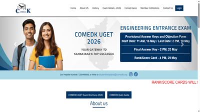 comedk uget 2026 answer key