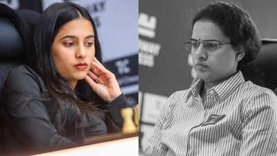 divya deshmukh and koneru humpy photo by michal waluszanorway chess