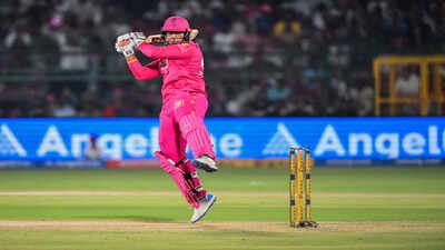 jaipur may 09 ani rajasthan royals39 vaibhav sooryavanshi plays a shot during