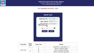 mpesb pat admit card 2026
