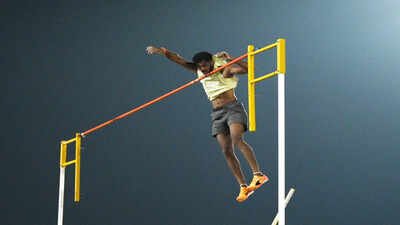 national senior athletics federation competition dev kumar meena kuldeep kumar set new benchmark in pole vault