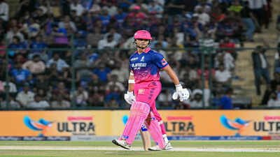 new delhi may 17 ani rajasthan royals39 yashasvi jaiswal walks back to the pa