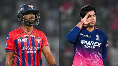 nicholas pooran and vaibhav sooryavanshi
