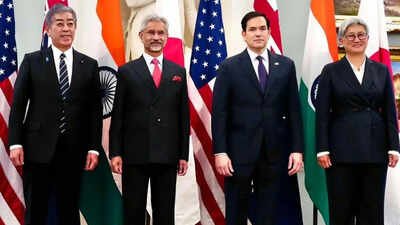quad meeting in delhi terrorism maritime security and energy dominate talks