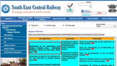 railway secr nagpur apprentice vacancies 2026