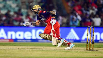 raipur may 13 ani royal challengers bengaluru39s virat kohli in action during