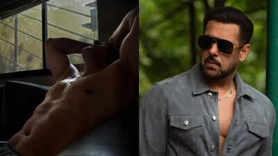 salman khan body