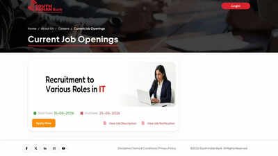 south indian bank opens it recruitment for 16 roles applications close on may 25